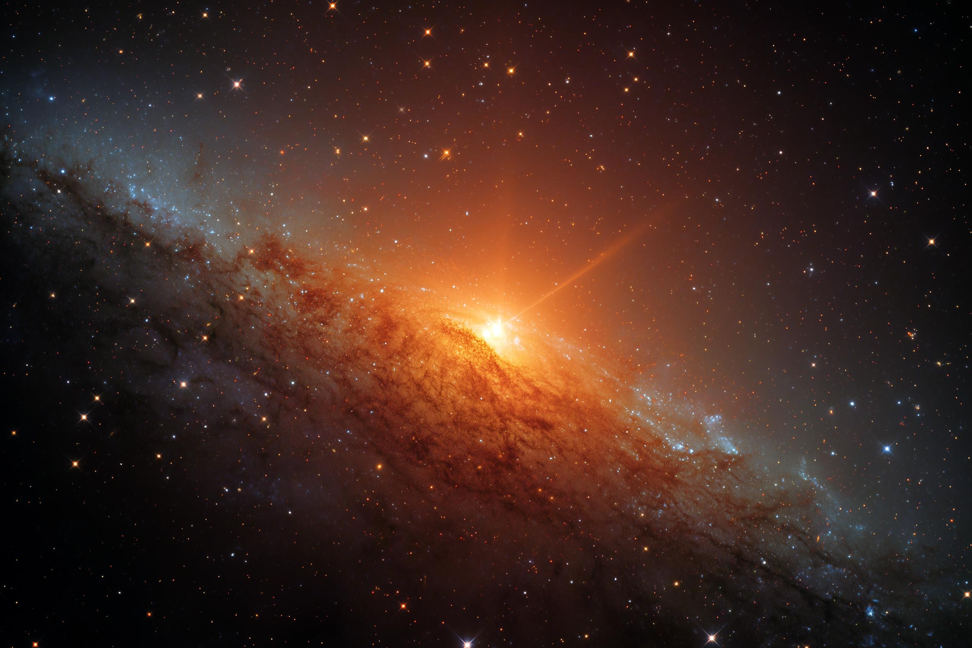 Astronomen verblüfft über alte Galaxie ohne Rotation