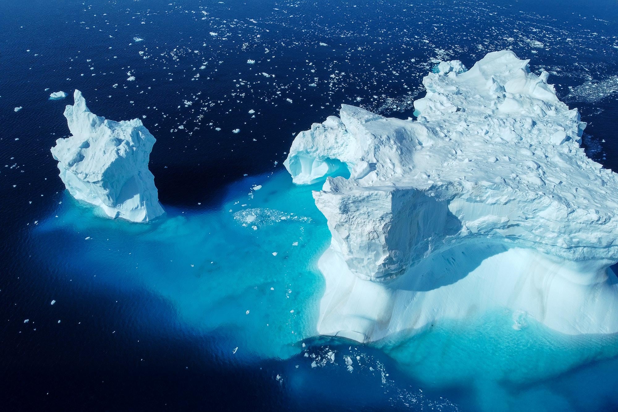Verborgenes warmes Wasser unter der Antarktis könnte den globalen Meeresspiegel rasch ansteigen lassen