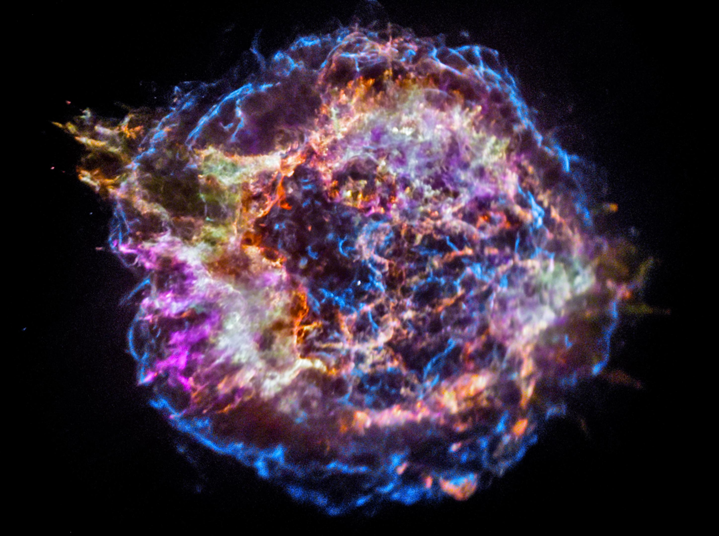 Einsamer Ursprung von Cassiopeia A enthüllt: einer der berühmtesten Supernova 