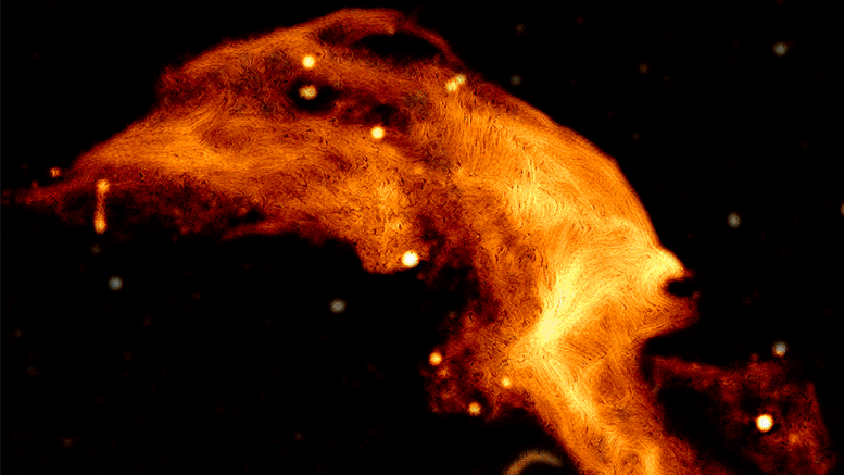 Schnell und wütend: Eine massive kosmische Schockwelle, die sich für 6,5 Millionen Lichtjahre erstreckt