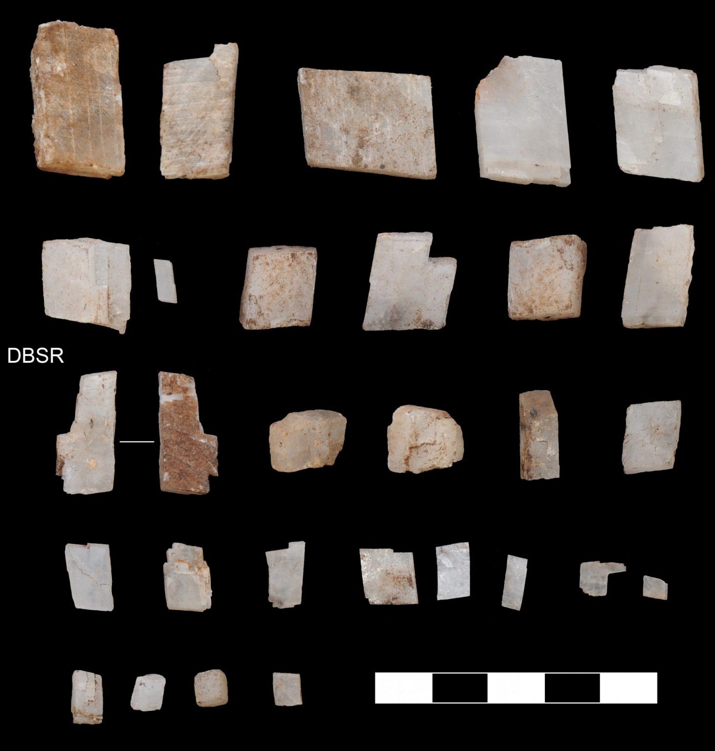 Kristalle zeigen, dass frühe Menschen in der Kalahari vor 105.000 Jahren ebenso innovativ waren wie ihre Küstennachbarn waren