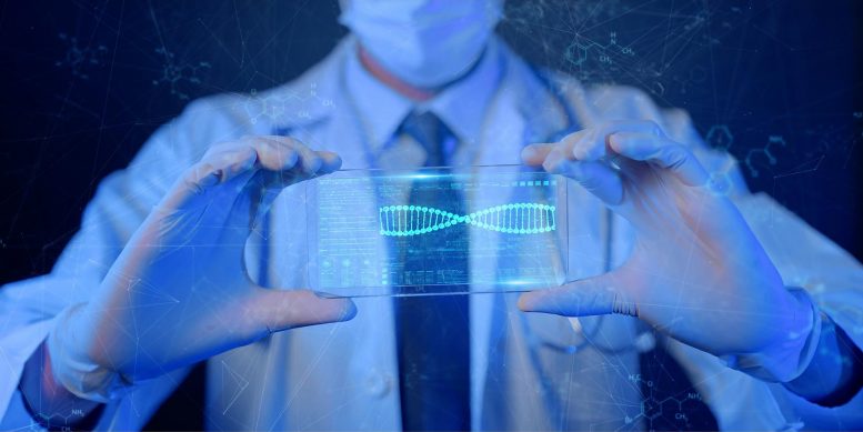 DNA Virus Vaccine Research Concept