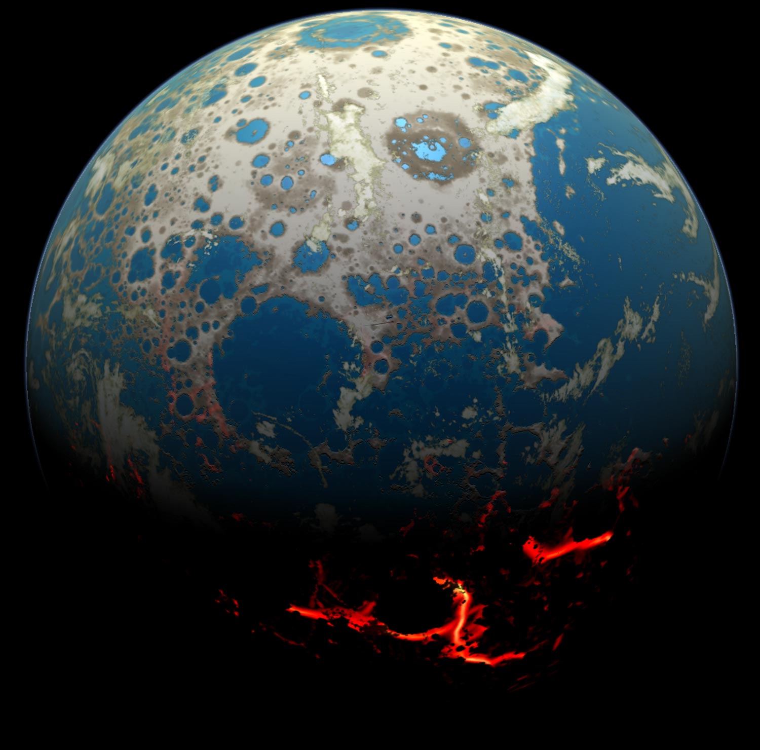 Geständnisse eines ehemaligen Feuerballs: Wie sich die Erde von einem feurigen Ball zu einem bewohnbaren Planeten verwandelte