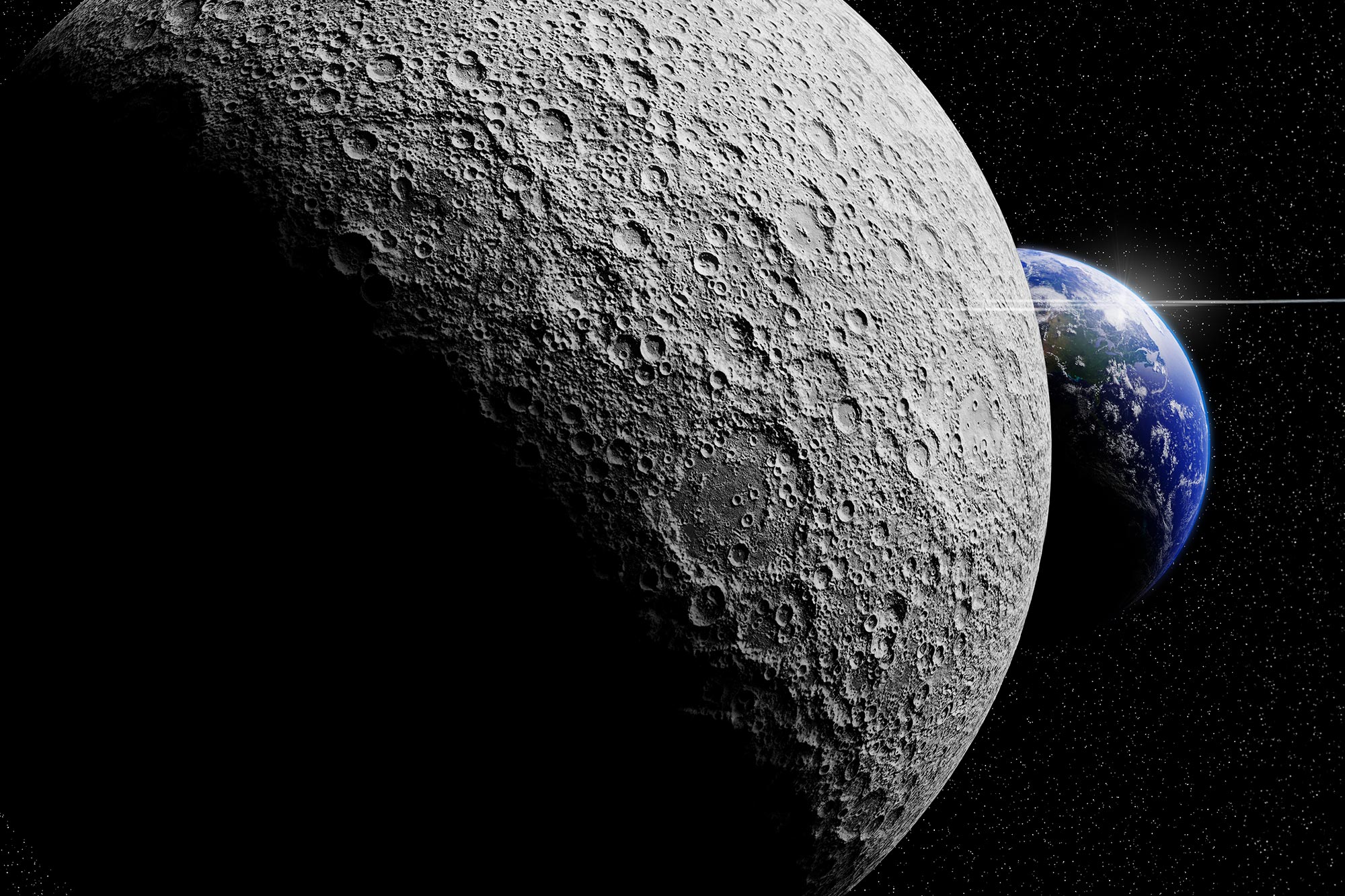 Der Mond wurde erneut getroffen: NASA-Wissenschaftler entdecken einen neu entstandenen Krater