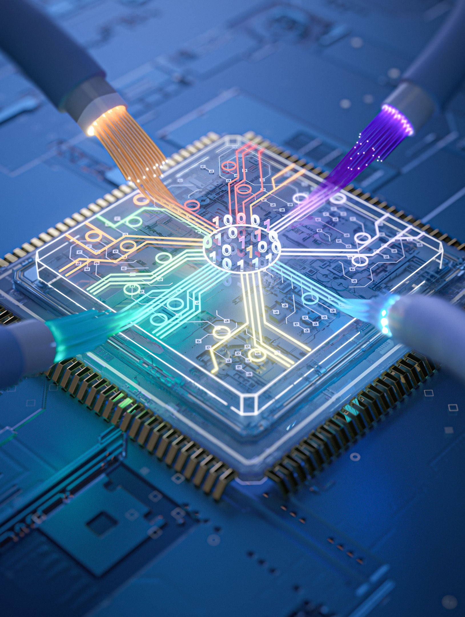 Caltech-Durchbruch bringt Glasfaserleistung auf Siliziumchips