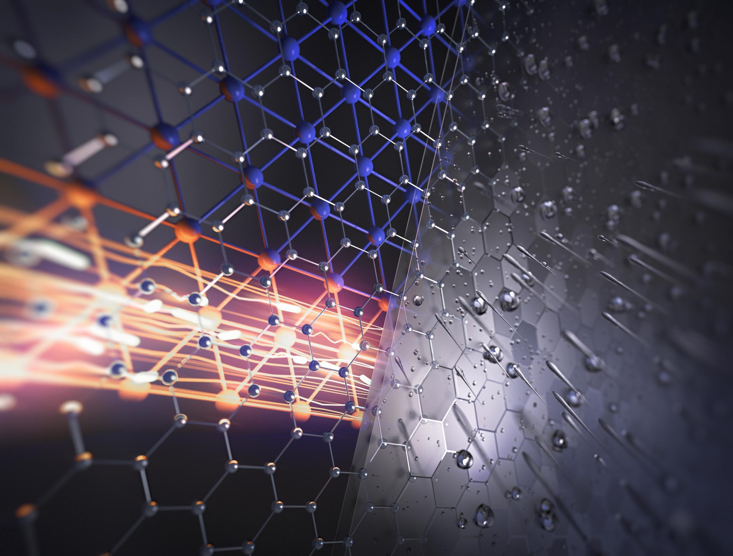 Quantensprung in der ultraschnellen Elektronik, die durch die Atompanzerung von Graphen gesichert ist