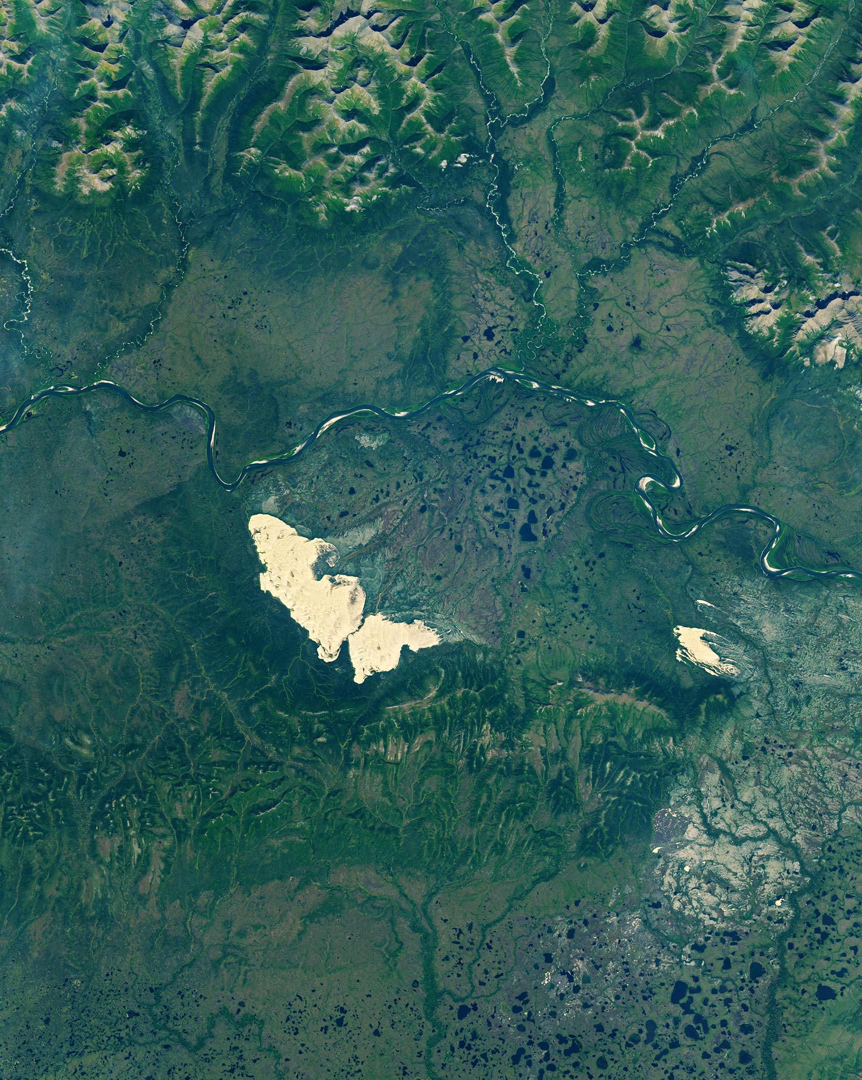 Eine unerwartete Sandweite in Alaska 