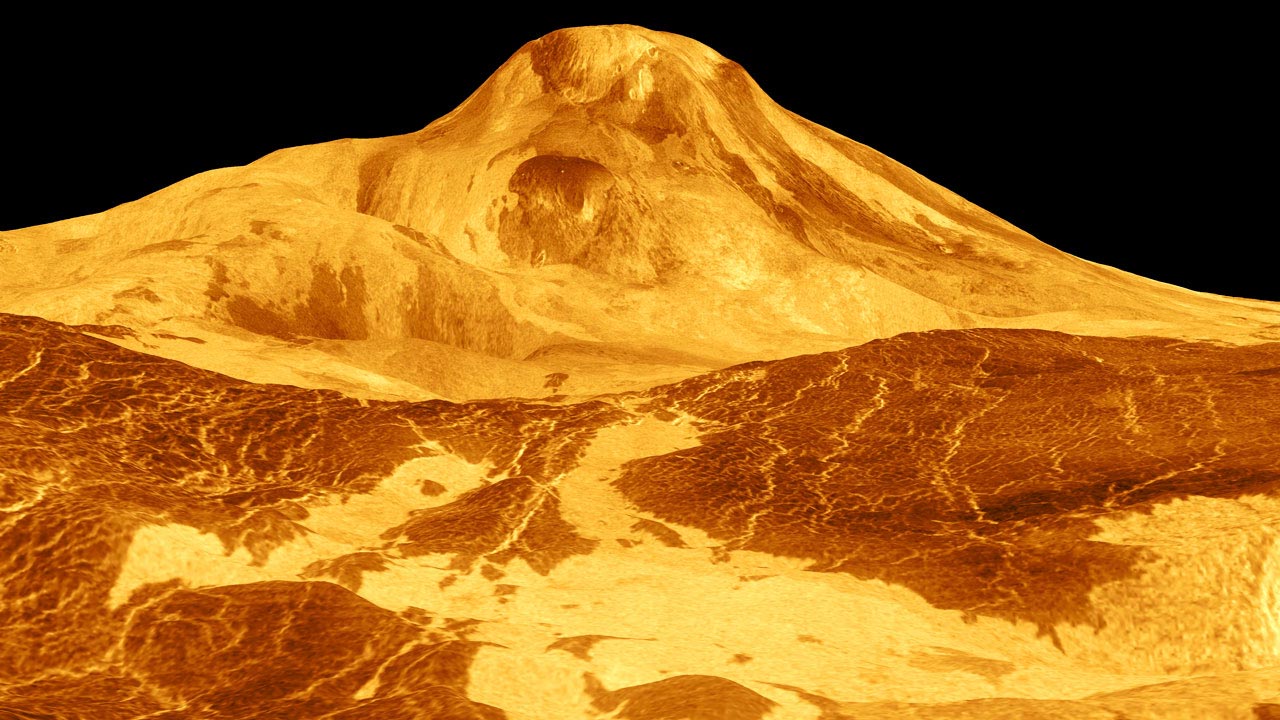 Vulkanaktivität auf der Venus 