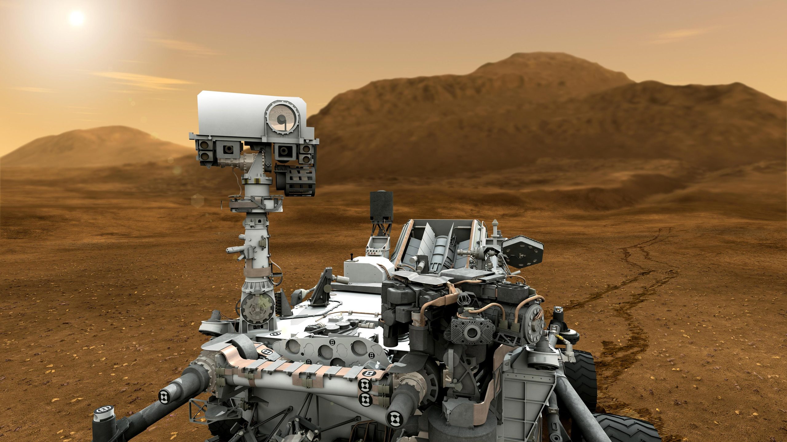 Mars 'versteckter Schatz: Siderite Discovery und 110 atemberaubende Rahmen