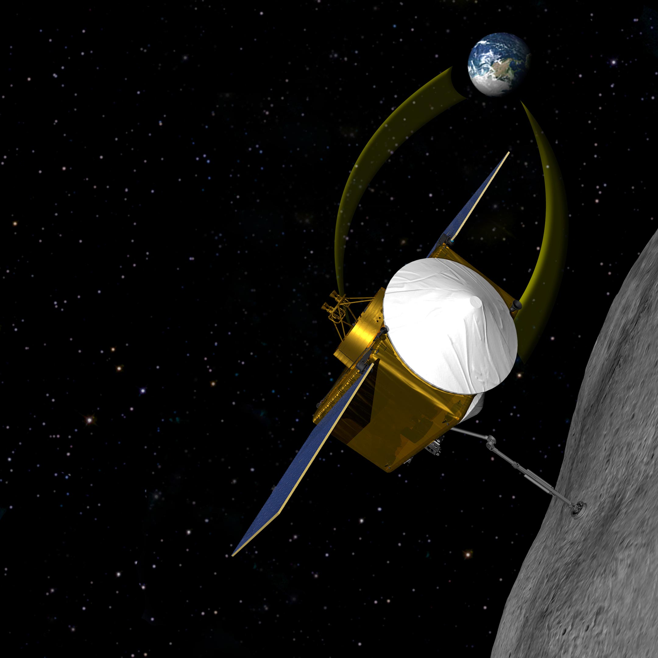 Die Osiris-Rex-Mission der NASA, eine Asteroidenprobe zu sammeln, bewegt sich in die Entwicklungsphase