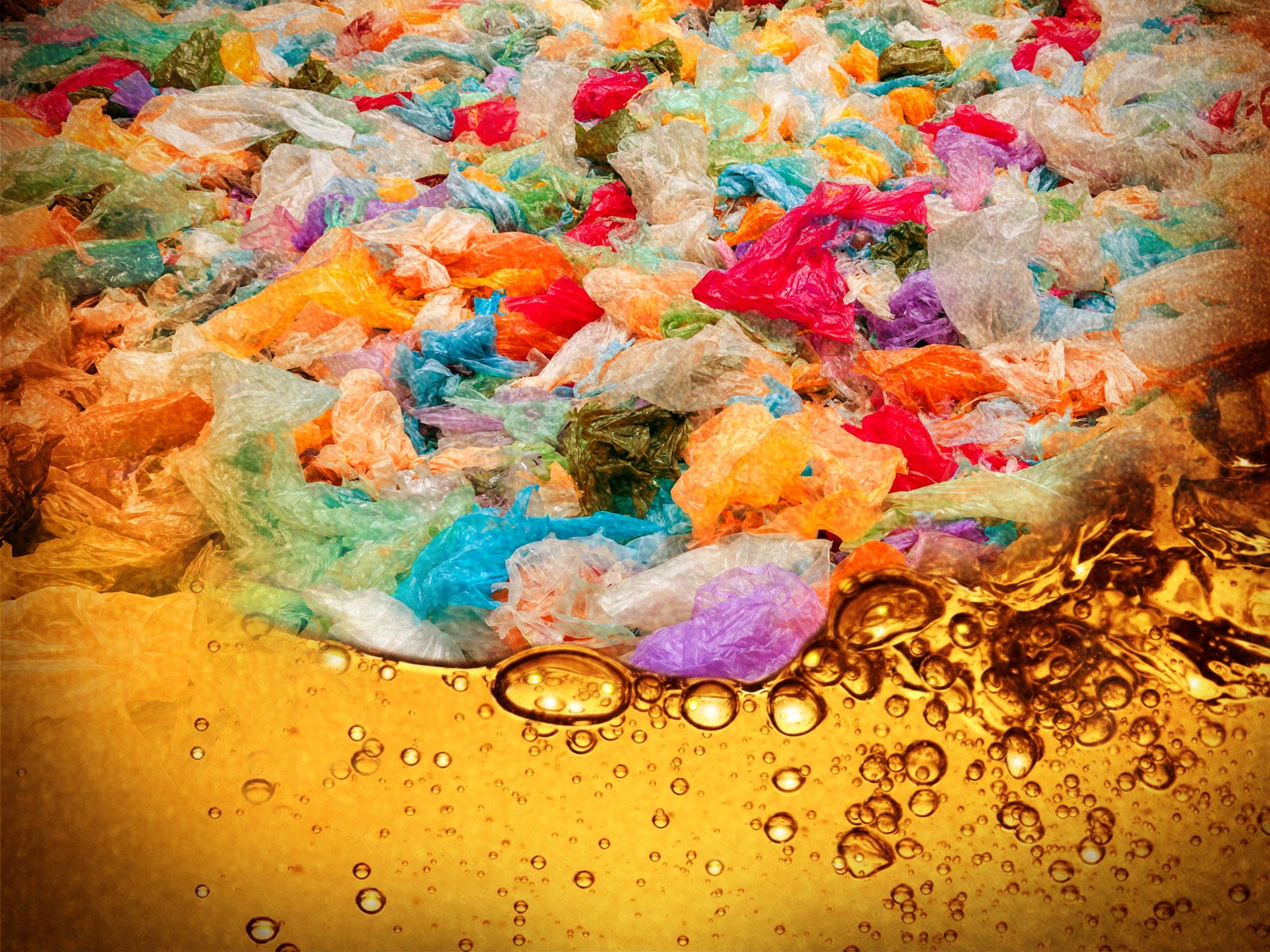 Schließen des Kohlenstoffzyklus: Plastik 
