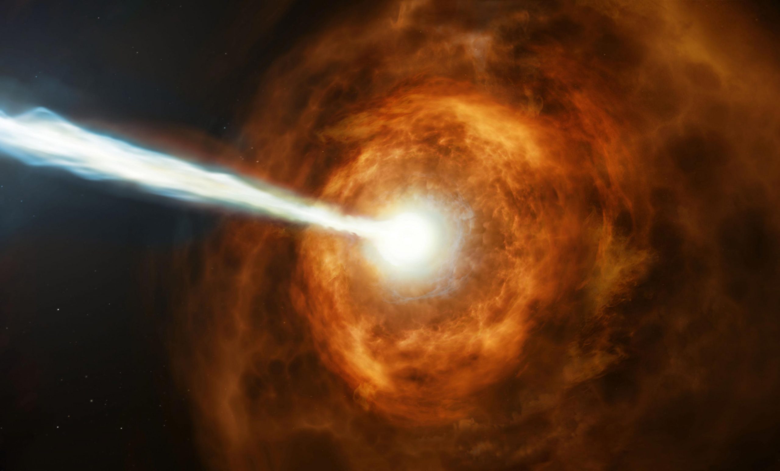 Ein Stern, der bald nach Beginn des Universums stirbt, könnte heute den Empfang von Mobiltelefonen stören