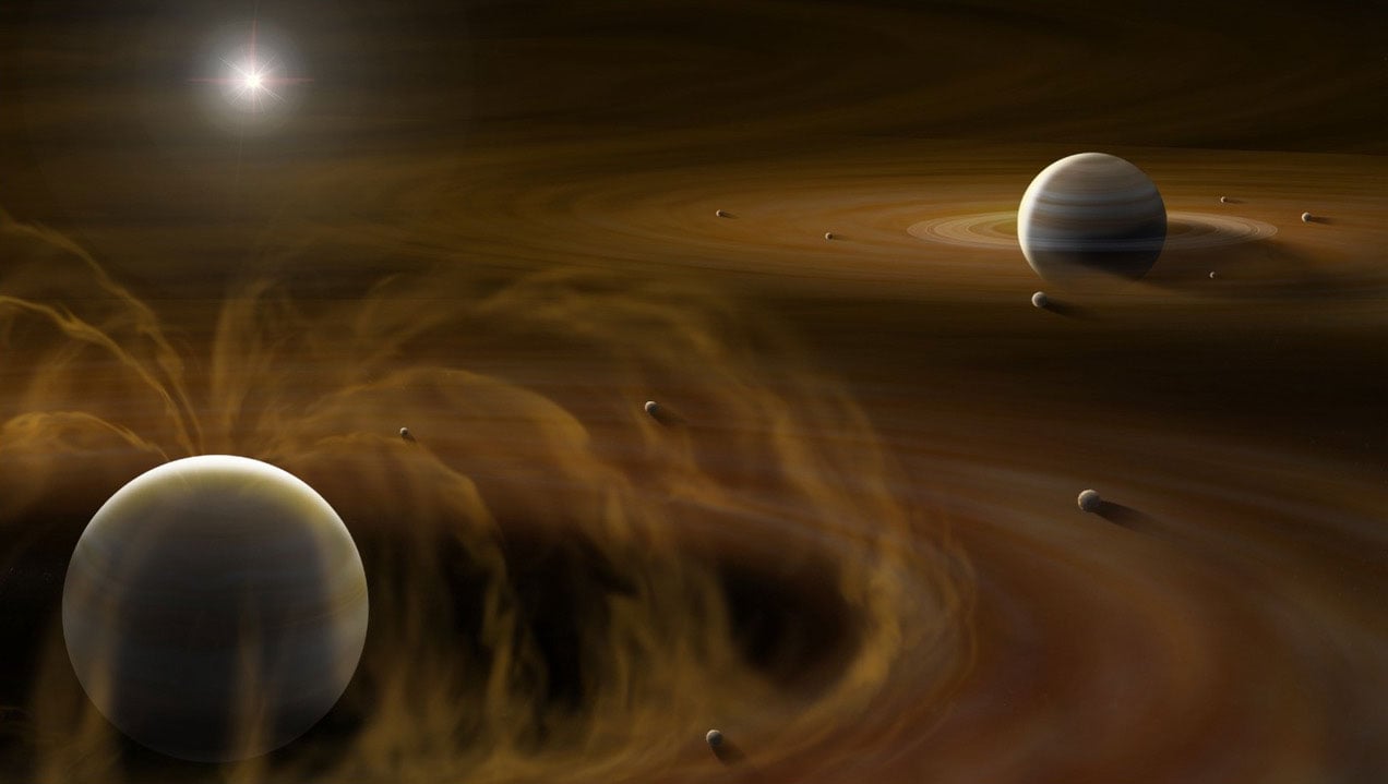 Wissenschaftler haben möglicherweise den Schlüssel zum Geheimnis des Jupiter- und Saturnmond-Rätsels gefunden