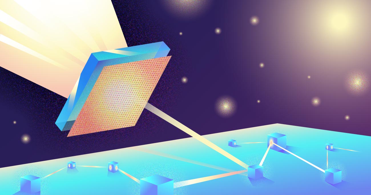Plasmon Nanojet: Superlens drückt Licht in Nanospace
