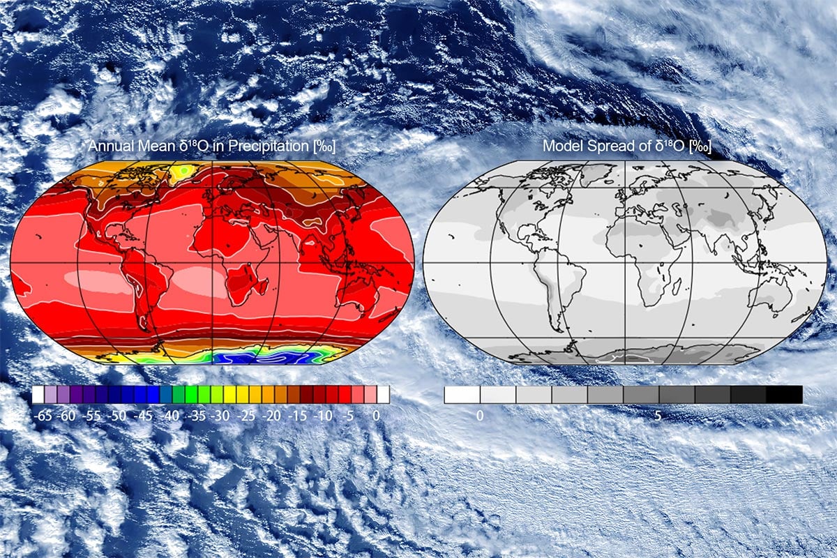 Wissenschaftler haben eine Möglichkeit gefunden, Wasser auf seinem Weg um den Planeten zu verfolgen