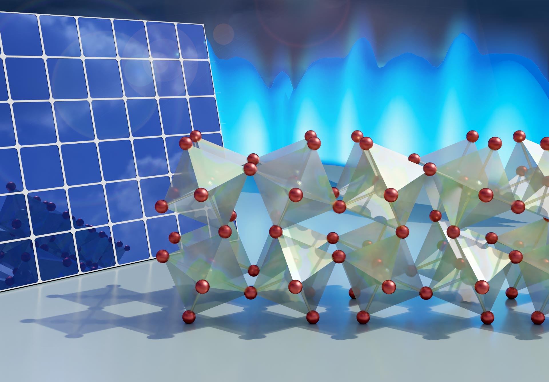 Verdrehung, flexible Kristalle Schlüssel zu fortgeschrittenen neuen Solarzellen
